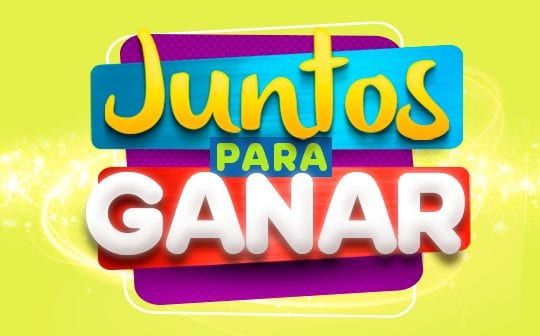 Logo de concurso juntos para ganar
